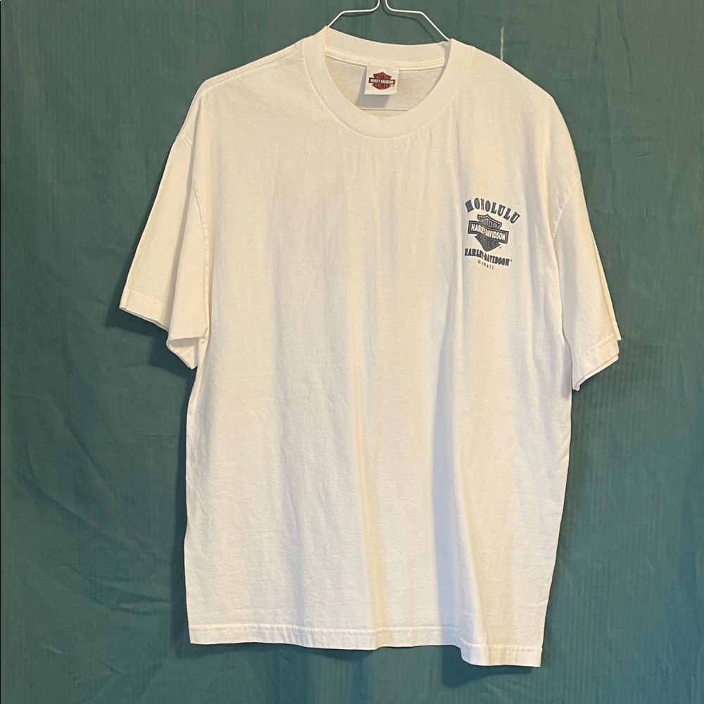 Harley-Davidson White Short Sleeve Tee